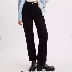 Levi’s rib cage straight ankle jean
